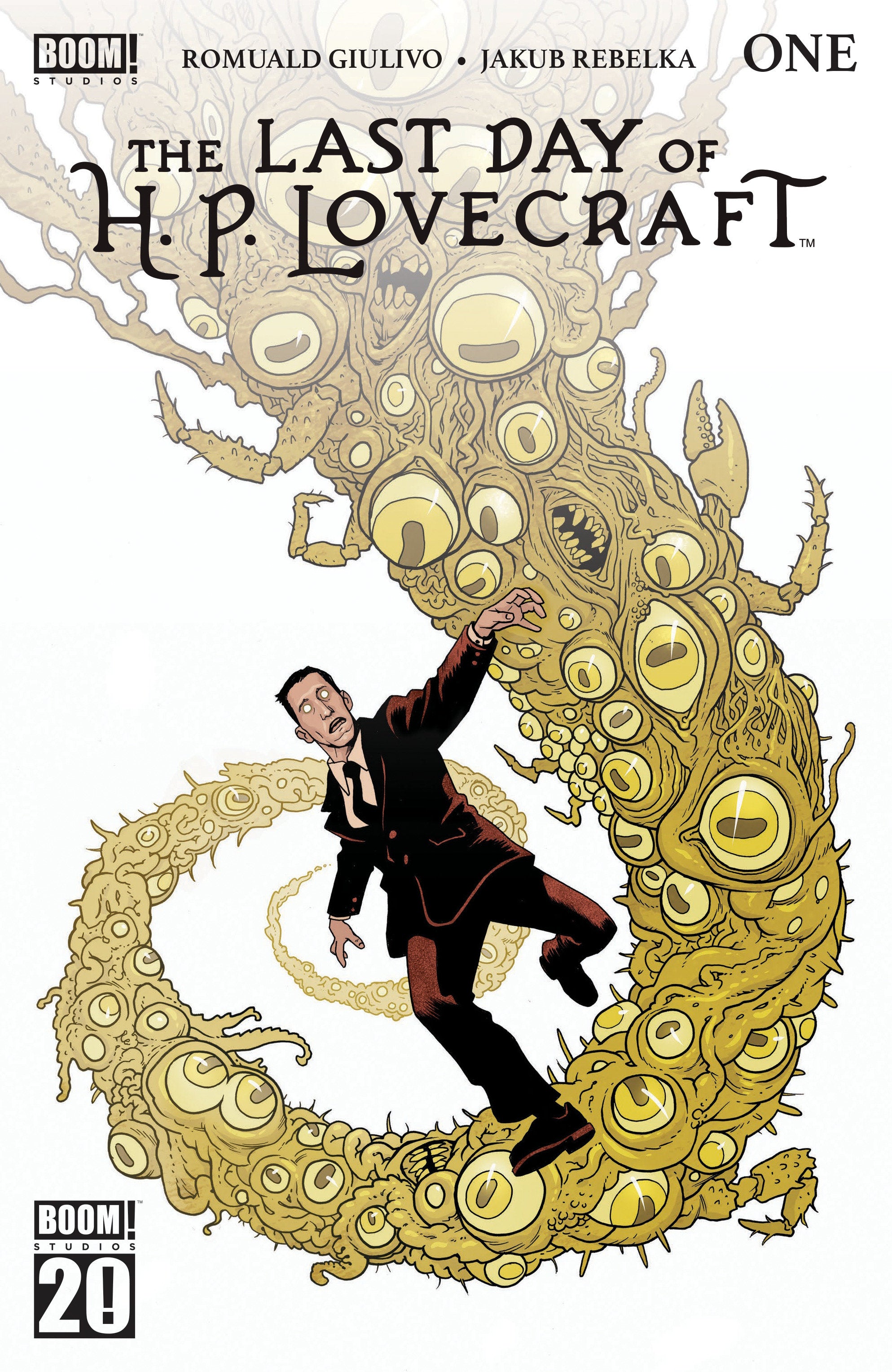 The Last Day Of H.P. Lovecraft #1 B Variant (Dressed, Stenbeck) | Dragon's Lair Comics and Fantasy Houston TX