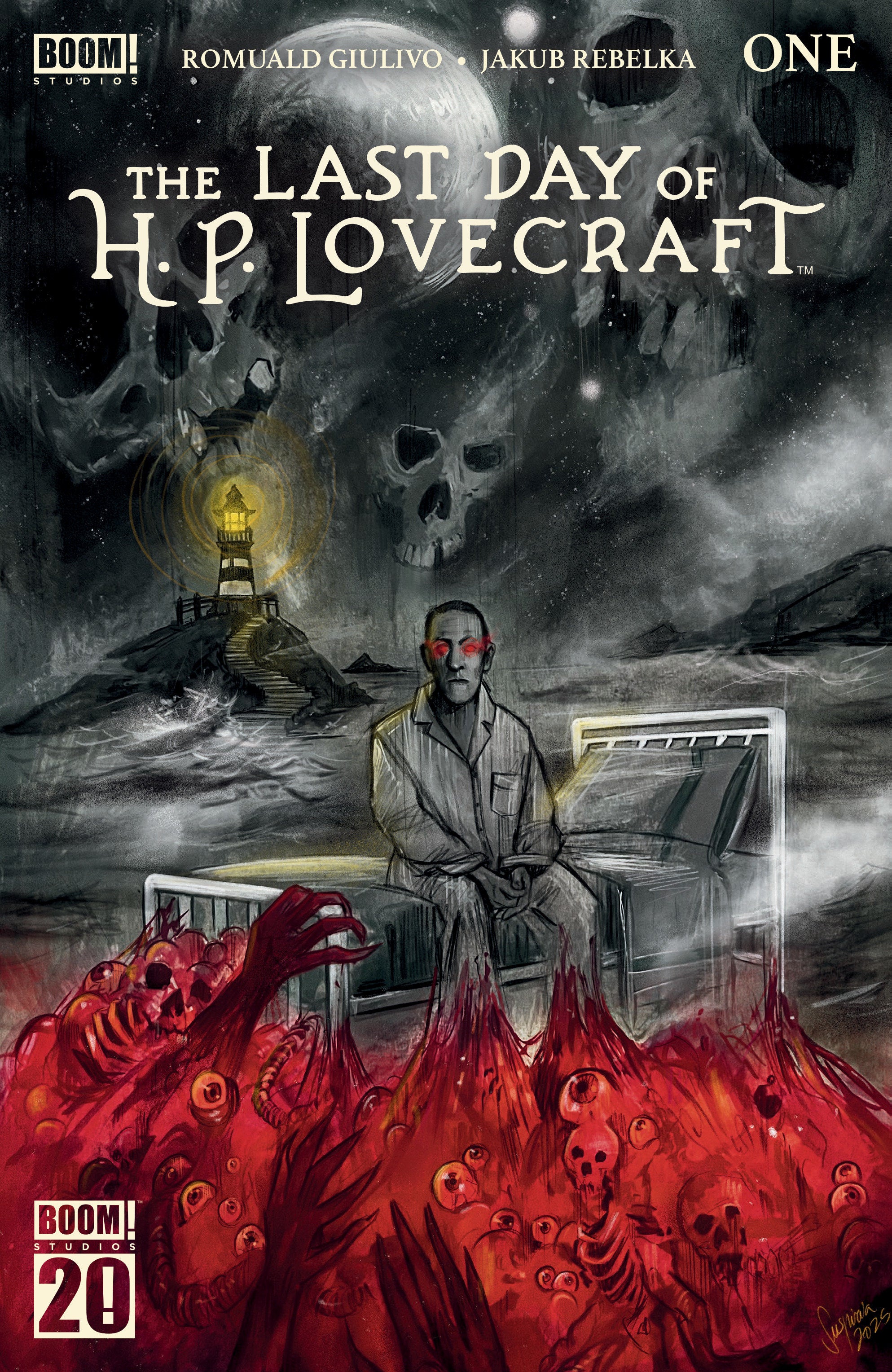 The Last Day Of H.P. Lovecraft #1 C Boom 20th Anniversary Variant (Dressed, Vilchez) | Dragon's Lair Comics and Fantasy Houston TX