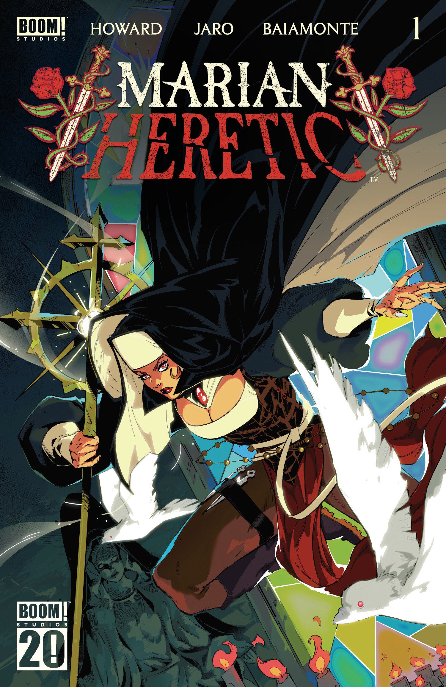 Marian Heretic #1 A Main (Dressed, Jaro) | Dragon's Lair Comics and Fantasy Houston TX