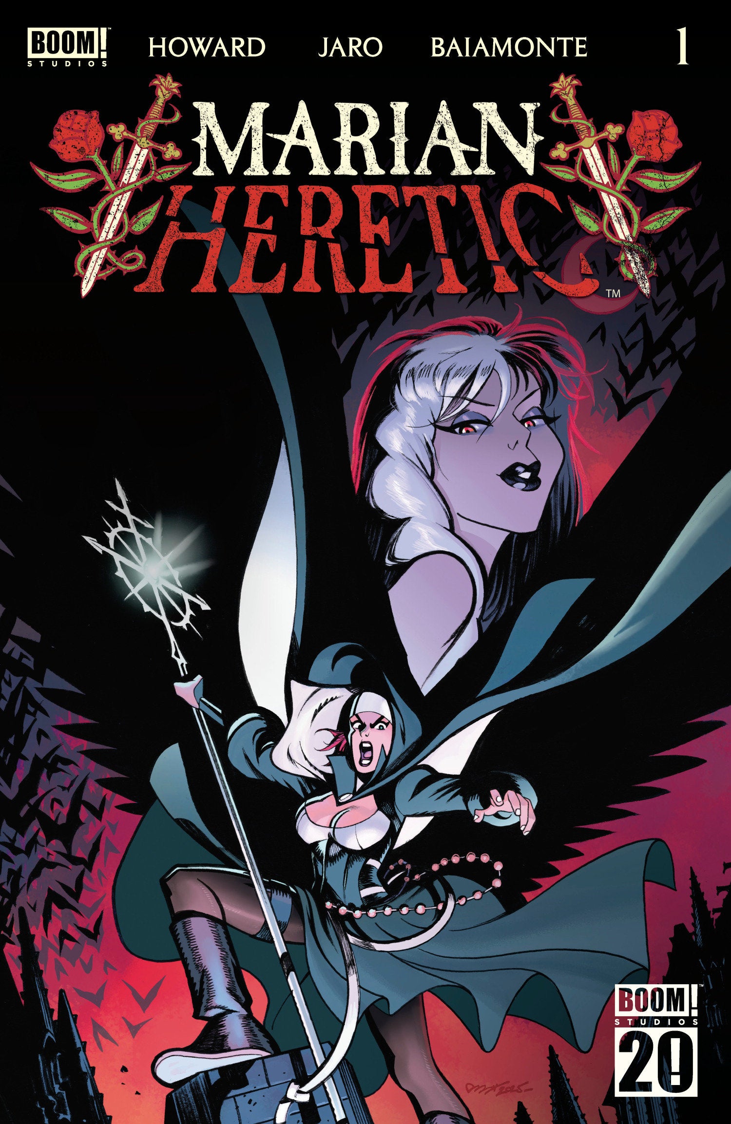 Marian Heretic #1 B Variant (Dressed, Burnett) | Dragon's Lair Comics and Fantasy Houston TX