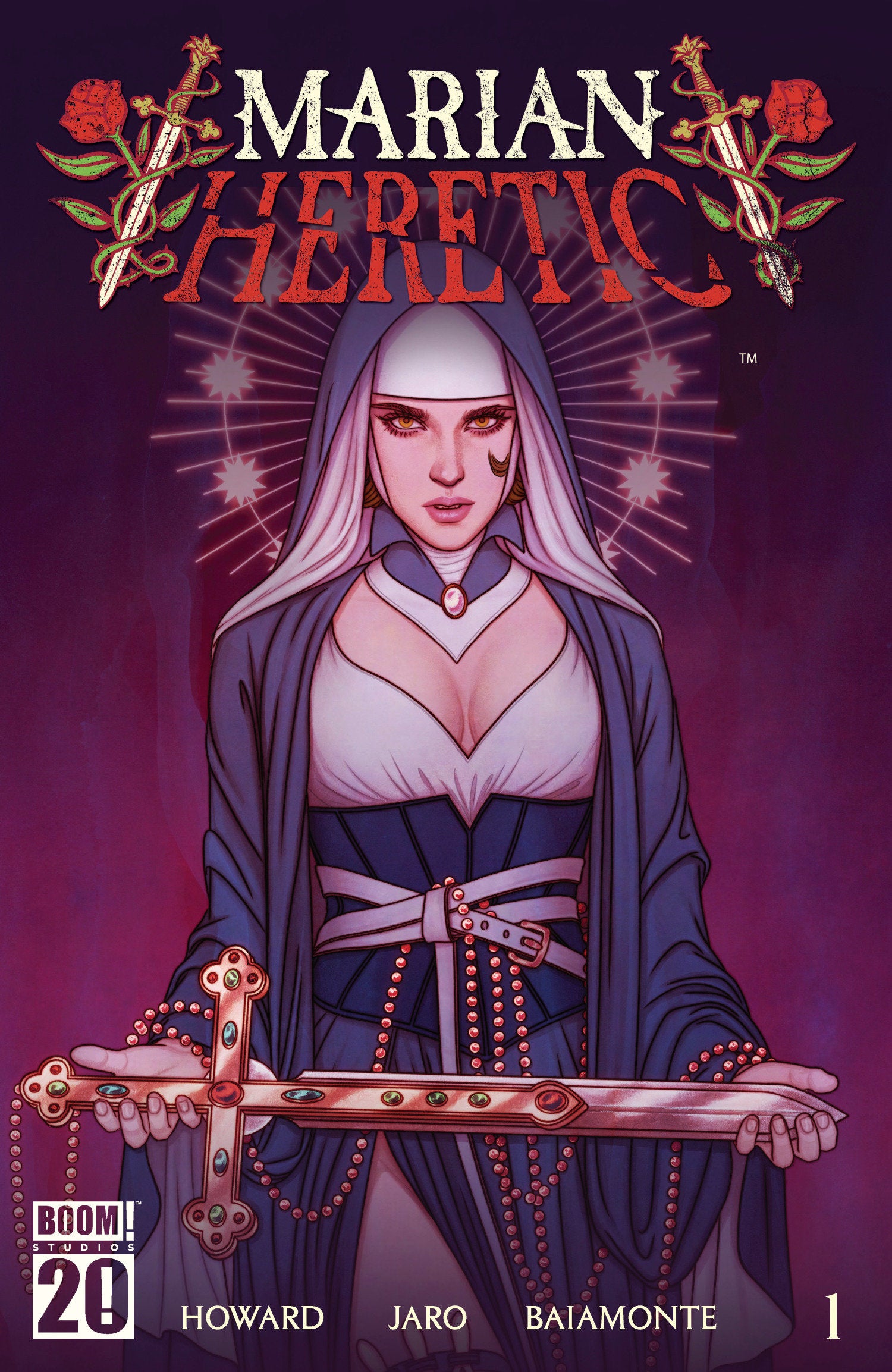 Marian Heretic #1 C Boom 20th Anniversary Variant (Dressed, Frison) | Dragon's Lair Comics and Fantasy Houston TX