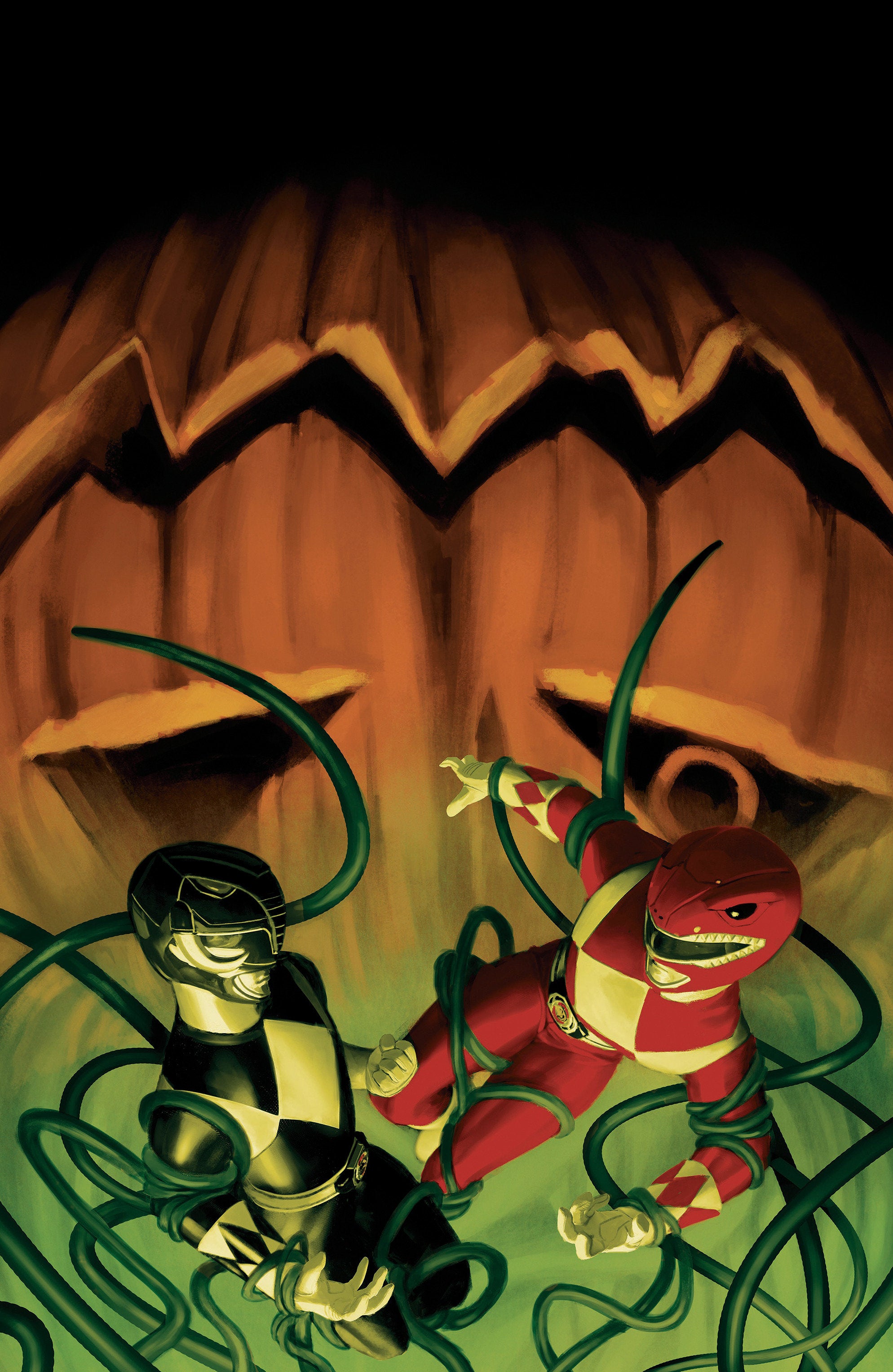 Mighty Morphin Power Rangers Halloween Special #1 D 1 in 10 Variant Edition (Full Art, Mercado) | Dragon's Lair Comics and Fantasy Houston TX