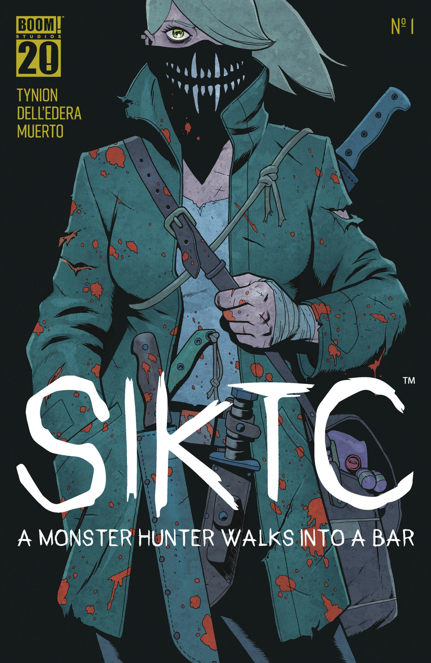 Something Is Killing The Children: A Monster Hunter Walks Into A Bar #1 B Variant (Dressed, Stenbeck) | Dragon's Lair Comics and Fantasy Houston TX