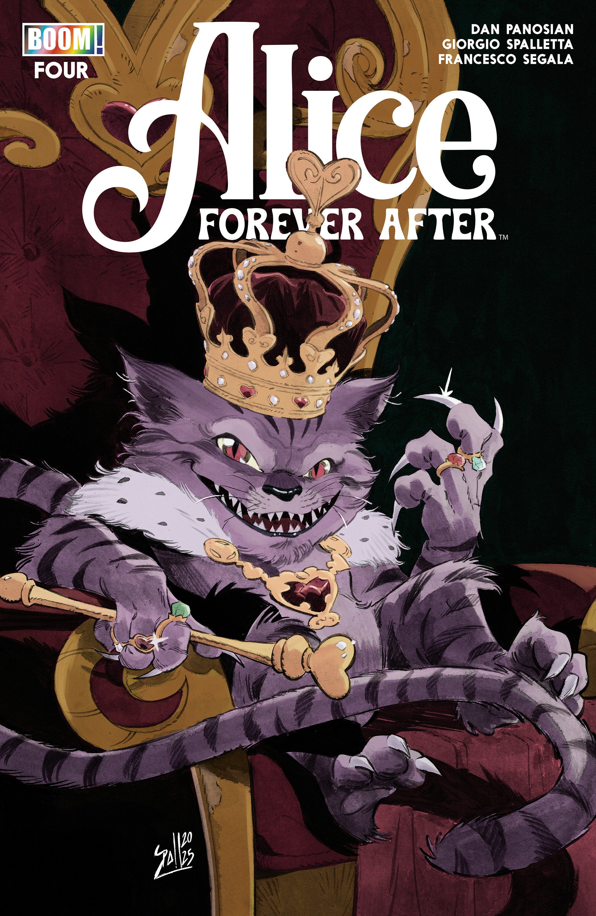 Alice Forever After #4 B Variant (Dressed, Spalletta) | Odin's Place