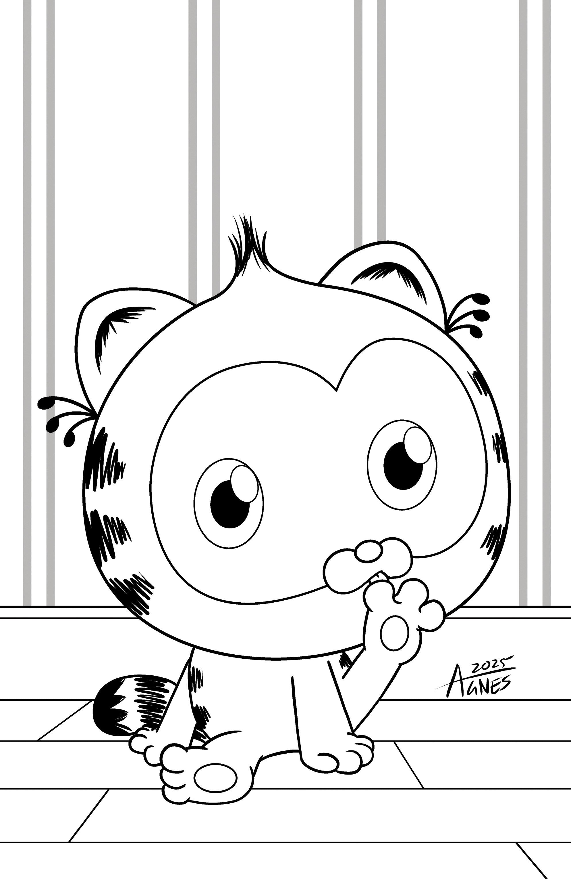 Baby Garfield #1 E 1 in 10 Variant Edition (Full Art, Garbowska) | Odin's Place