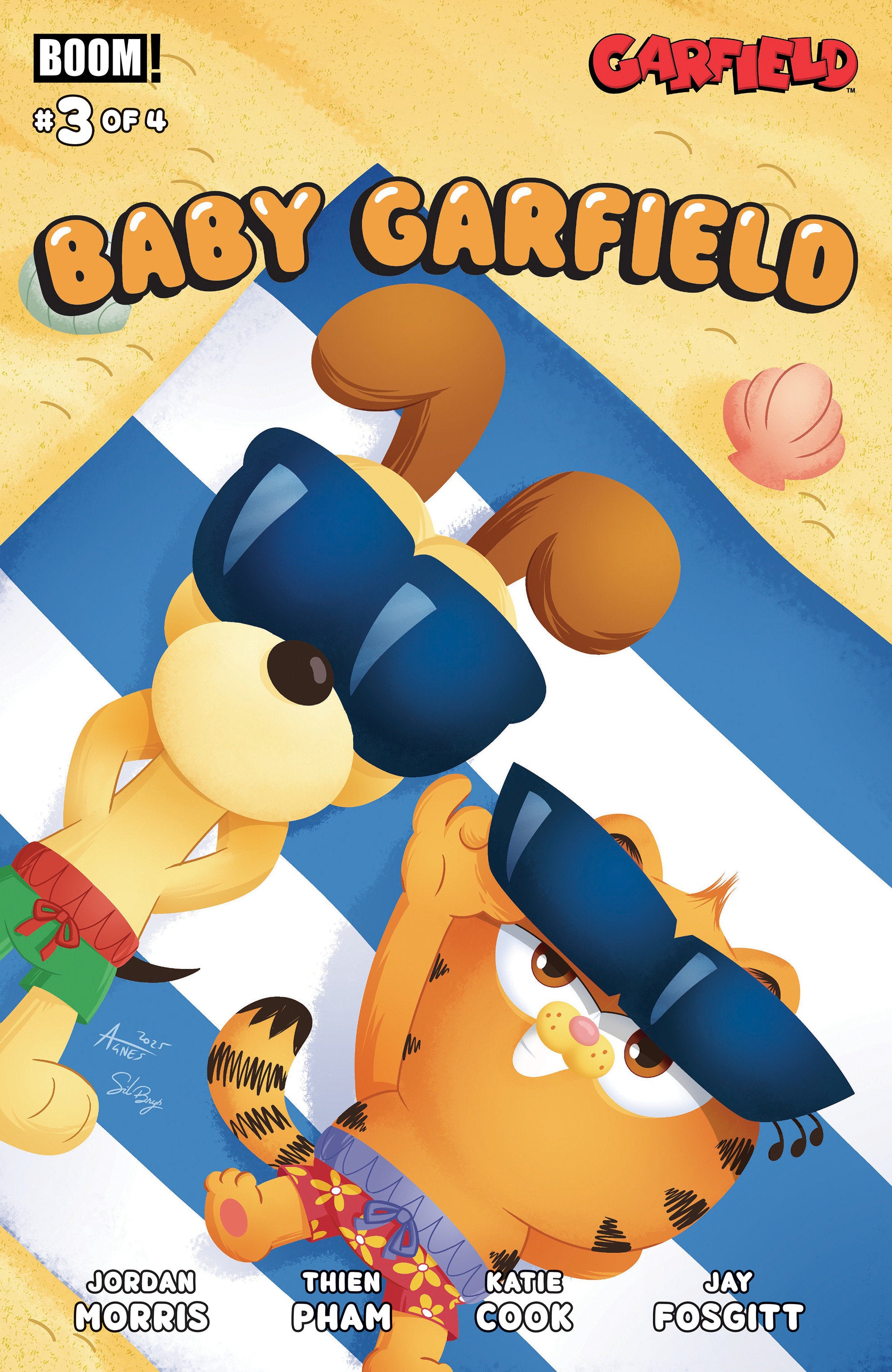 Baby Garfield #3 A Main (Dressed, Garbowska) | Odin's Place