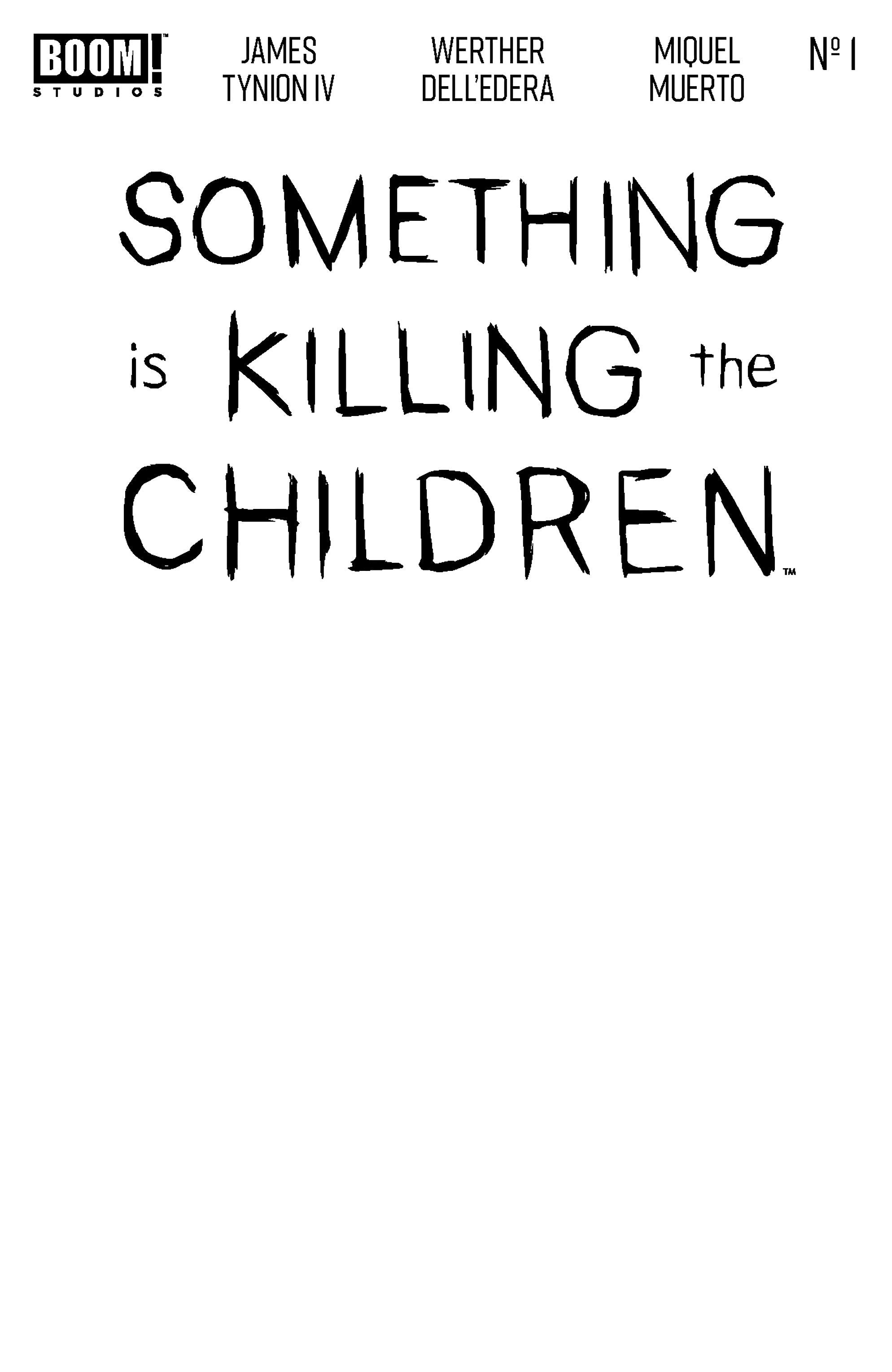 Something Is Killing The Children #1 Zac 10th Printing Blank Sketch Variant (Dressed, Sketch) | Odin's Place