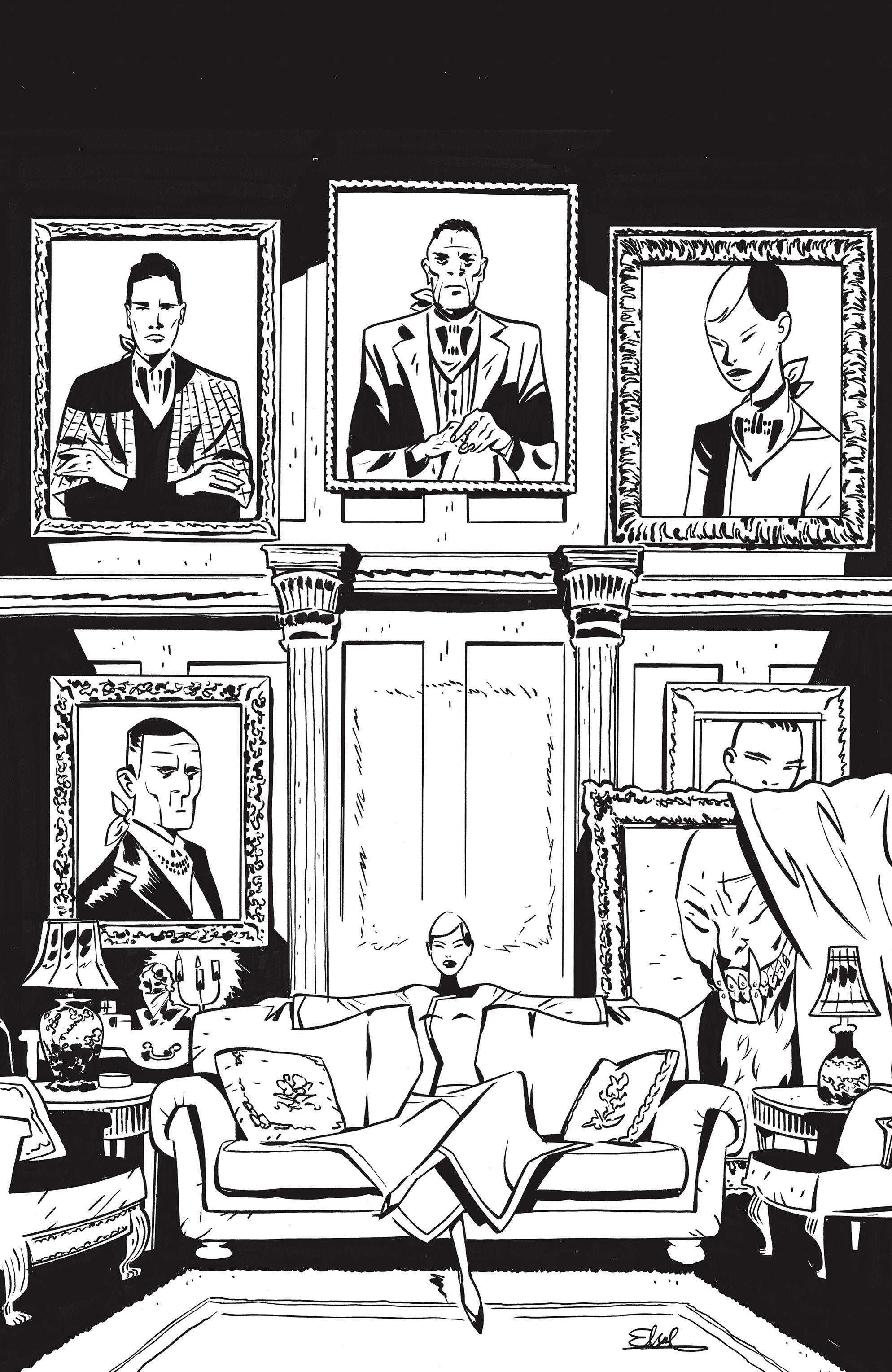 Fall Of The House Of Slaughter #1 D 1 in 10 Variant Edition (Full Art, Charretier) | Odin's Place