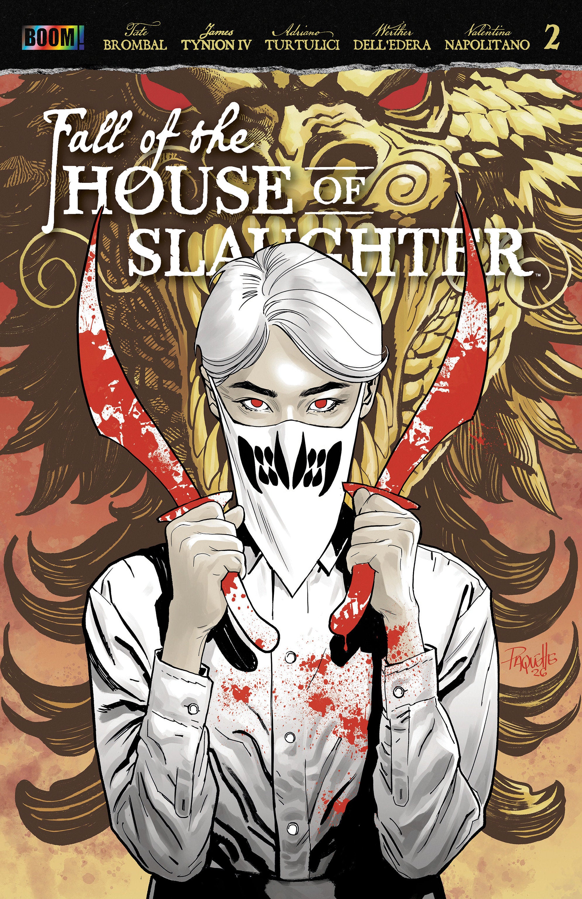 Fall Of The House Of Slaughter #2 G Foc Reveal Variant (Dressed, Paquette) | Odin's Place