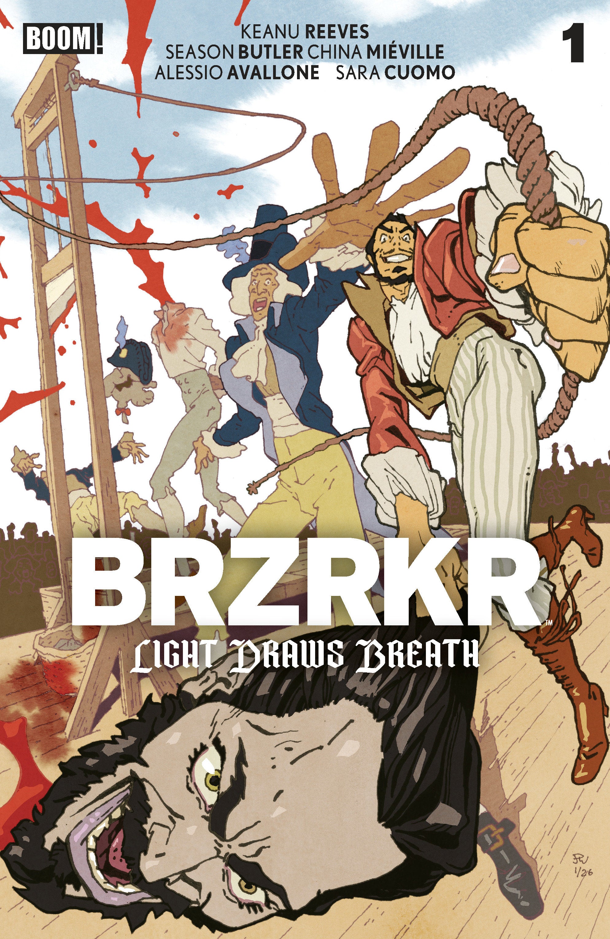 BRZRKR: Light Draws Breath #1 D Foil Variant (Dressed, Foil, Wimberly) | Odin's Place