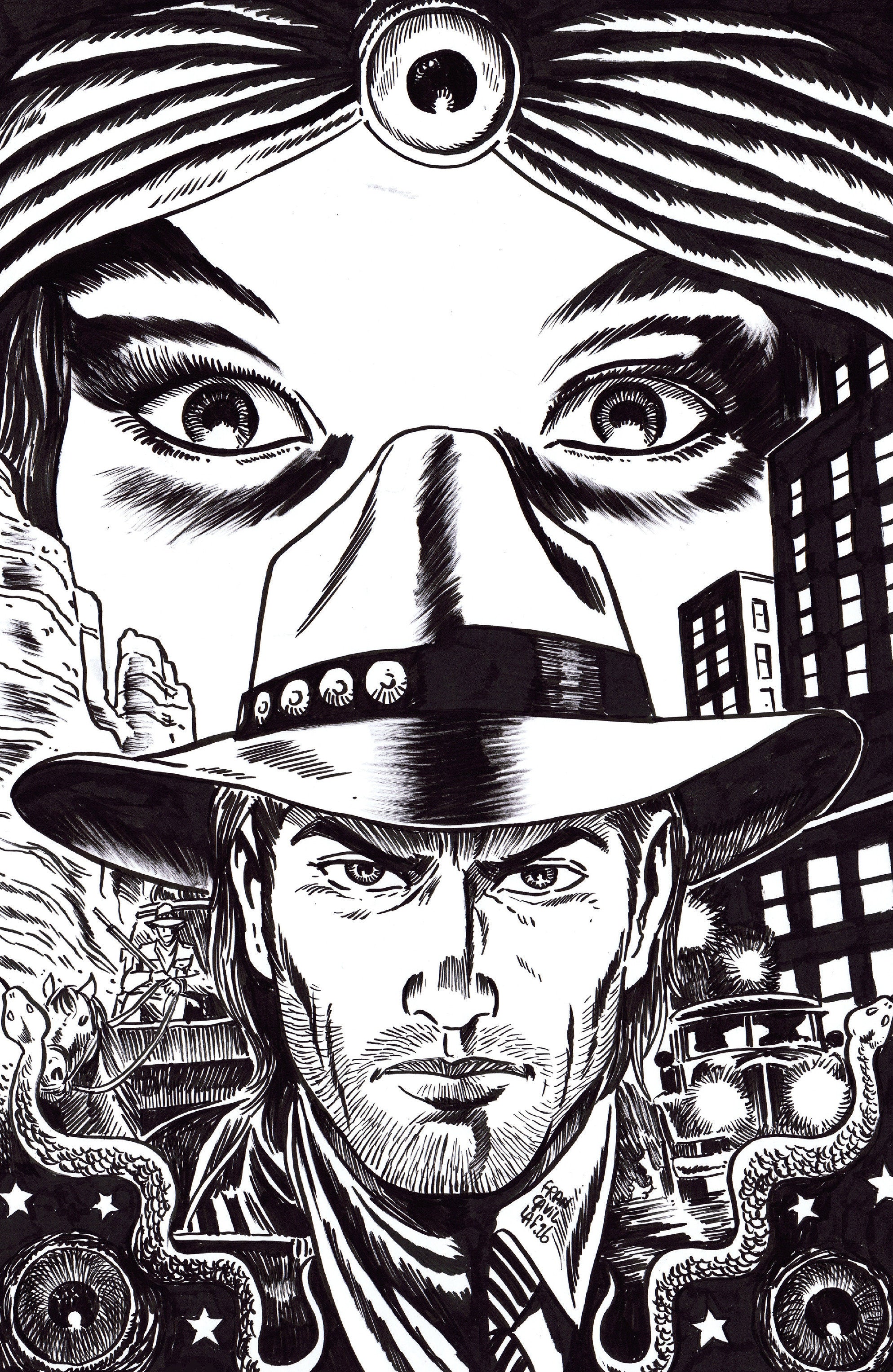 The Life And Death Of Lucas Dreamwalker #1 E Unlimited Variant (Full Art, Francavilla) | Odin's Place