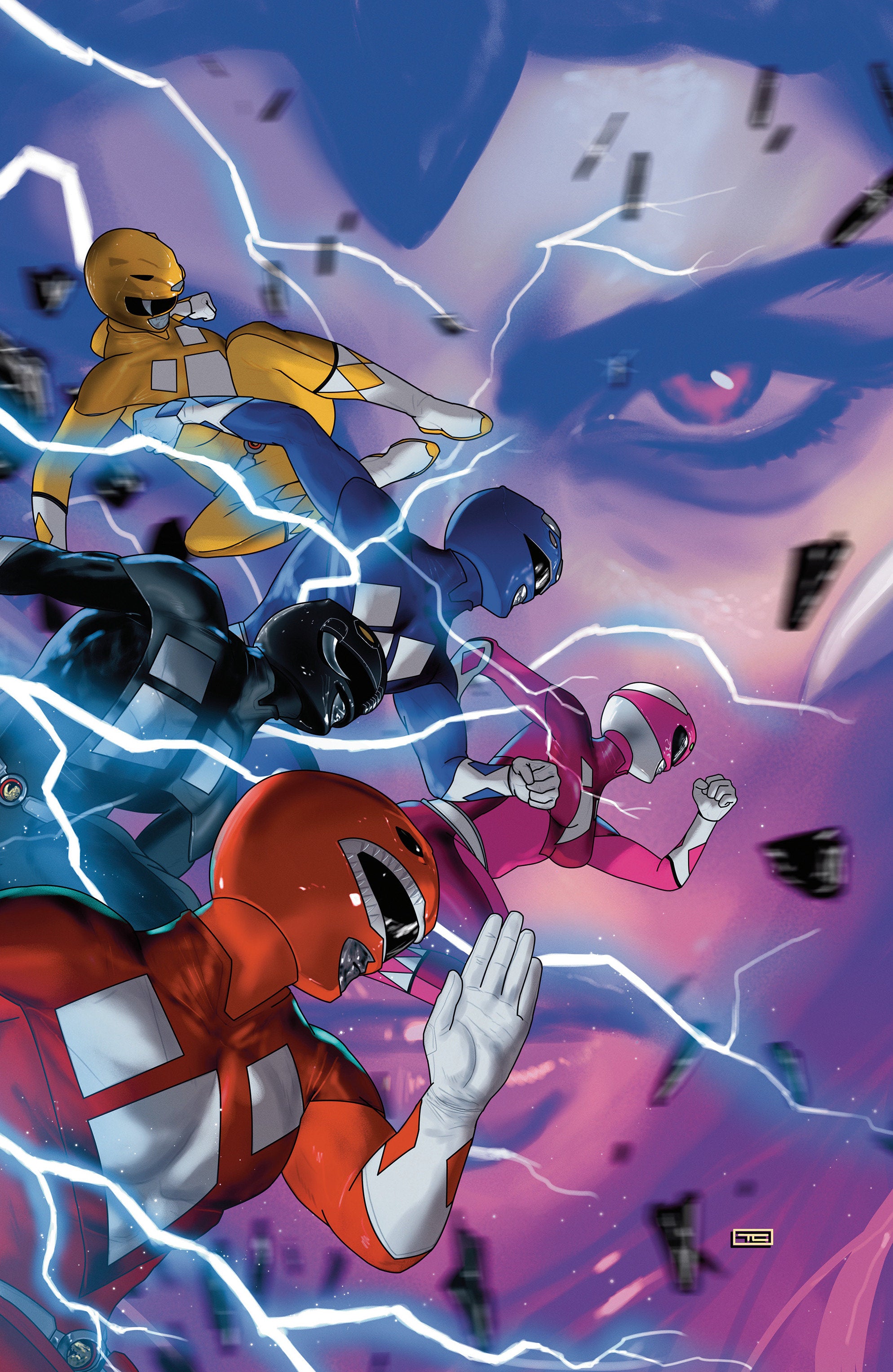 Mighty Morphin Power Rangers (2026) #1 G 1:20 Variant Edition Variant (Full Art, Clarke) | Odin's Place