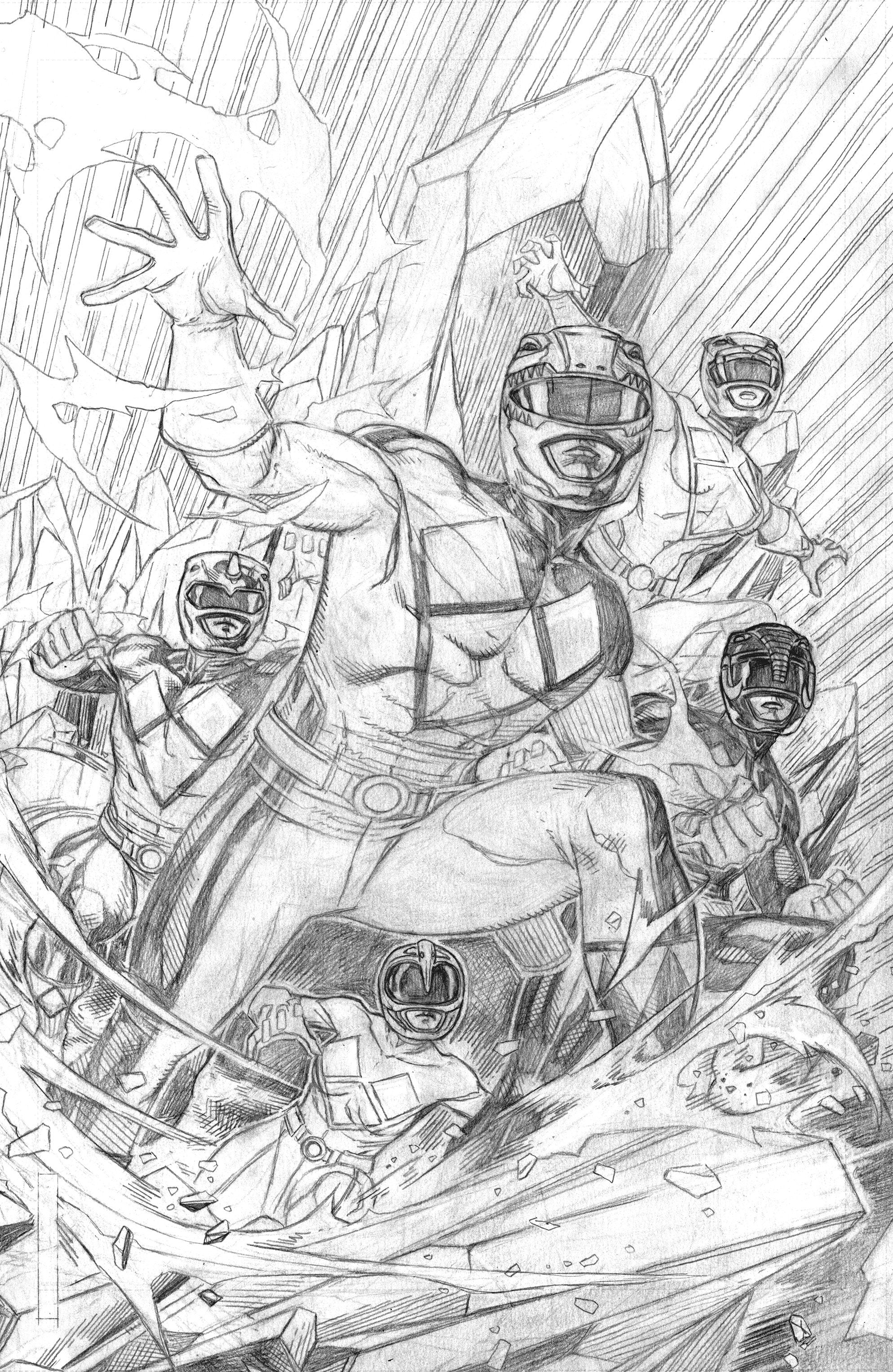 Mighty Morphin Power Rangers (2026) #1 M Unlimited Variant (Full Art, Cheung) | Odin's Place