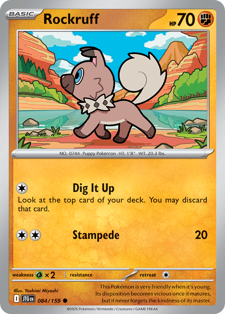 Rockruff (089/162) [Scarlet & Violet: Temporal Forces] | Odin's Place