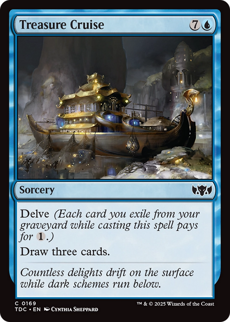 Treasure Cruise [Tarkir: Dragonstorm Commander] | Dragon's Lair Comics and Fantasy Houston TX