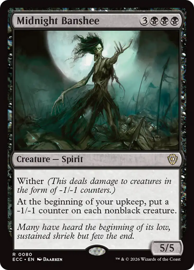 Midnight Banshee [Lorwyn Eclipsed Commander] | Odin's Place