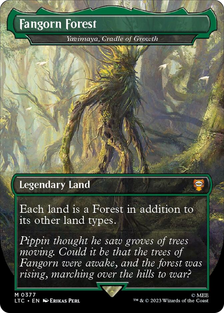 Fangorn Forest - Yavimaya, Cradle of Growth [The Lord of the Rings: Tales of Middle-Earth Commander] | Dragon's Lair Comics and Fantasy Houston TX