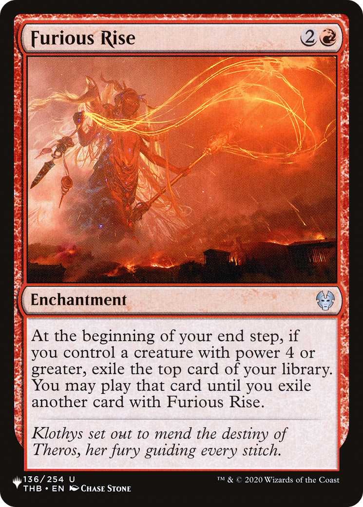 Furious Rise [The List] | Dragon's Lair Comics and Fantasy Houston TX