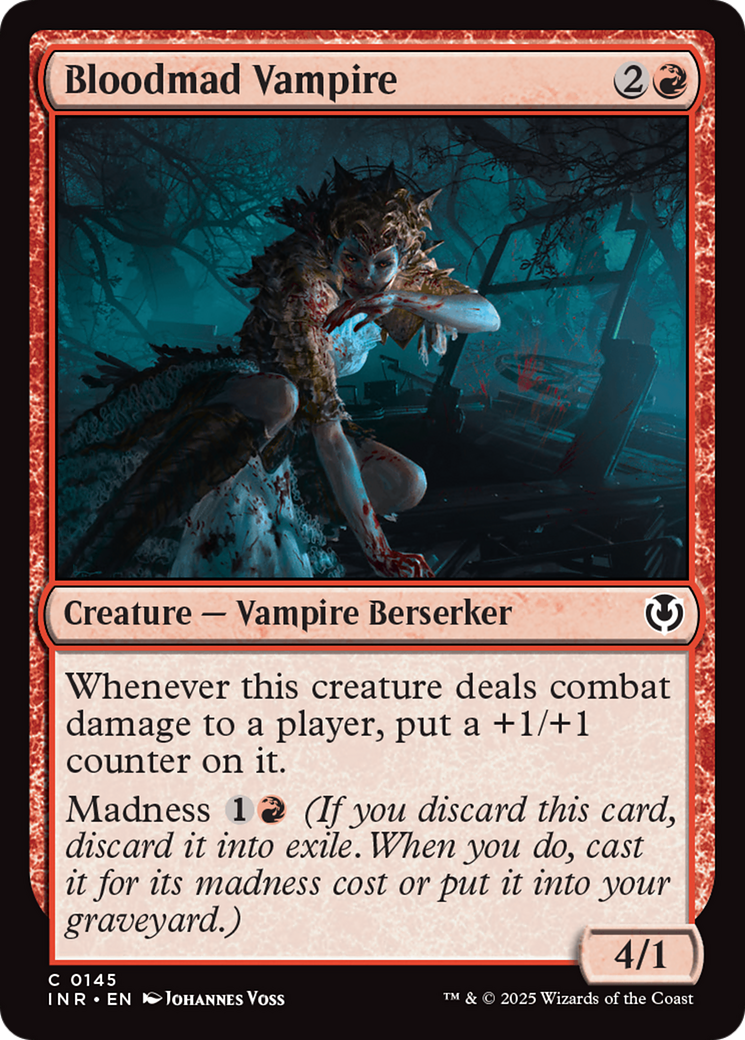 Bloodmad Vampire [Innistrad Remastered] | Dragon's Lair Comics and Fantasy Houston TX