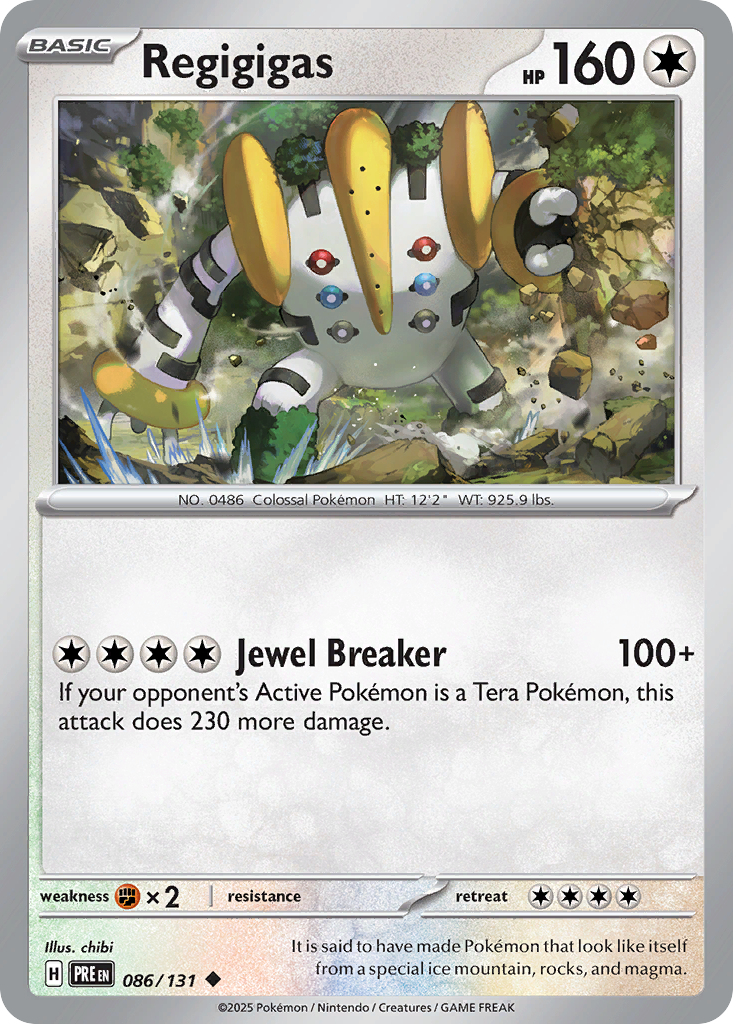 Regigigas (130/189) [Prize Pack Series Three] | Odin's Place