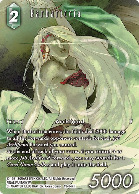 Barbariccia (Full Art) [Opus XIII: Crystal Radiance] | Dragon's Lair Comics and Fantasy Houston TX