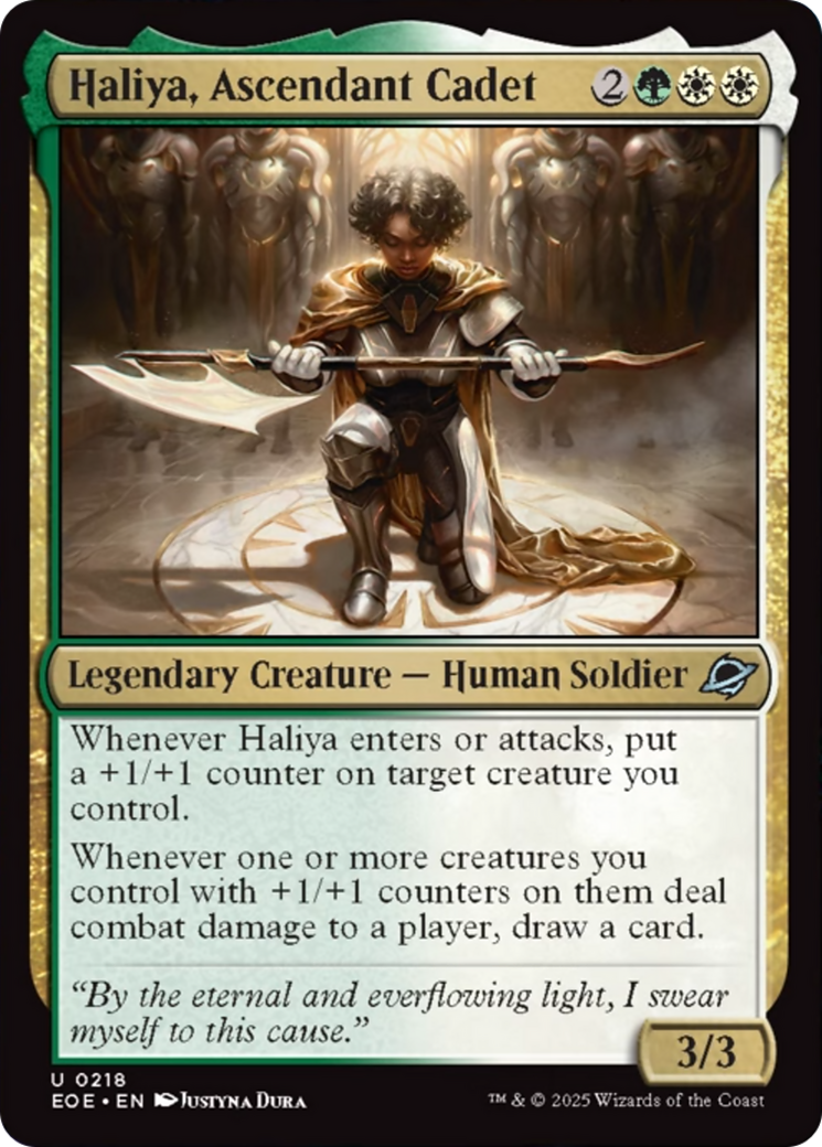 Haliya, Ascendant Cadet [Edge of Eternities] | Dragon's Lair Comics and Fantasy Houston TX