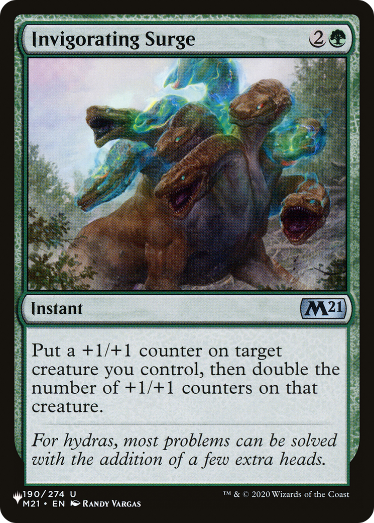 Invigorating Surge [The List] | Dragon's Lair Comics and Fantasy Houston TX