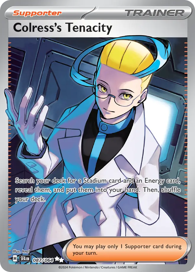Colress's Tenacity (087/064) [Scarlet & Violet: Shrouded Fable] | Odin's Place