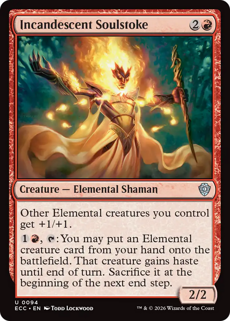 Incandescent Soulstoke [Lorwyn Eclipsed Commander] | Odin's Place