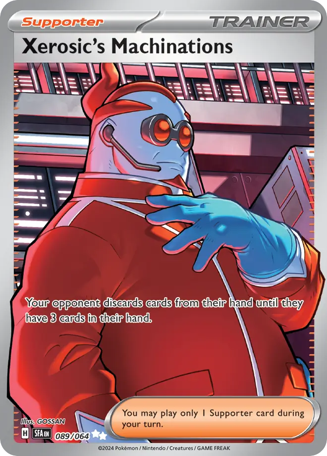 Xerosic's Machinations (089/064) [Scarlet & Violet: Shrouded Fable] | Odin's Place