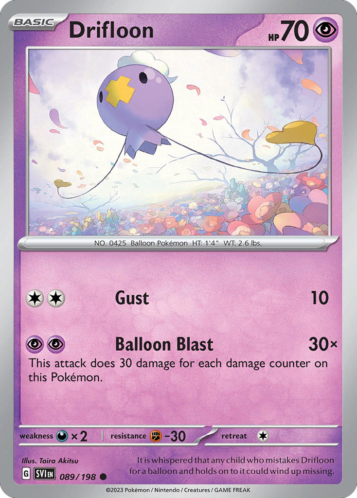 Drifloon (060/142) [Scarlet & Violet: Stellar Crown] | Odin's Place