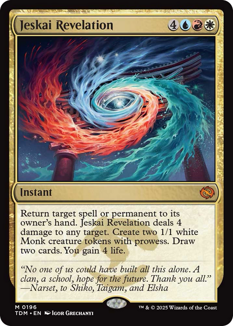 Jeskai Revelation [Tarkir: Dragonstorm] | Dragon's Lair Comics and Fantasy Houston TX