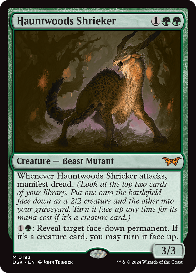 Hauntwoods Shrieker [Duskmourn: House of Horror] | Dragon's Lair Comics and Fantasy Houston TX