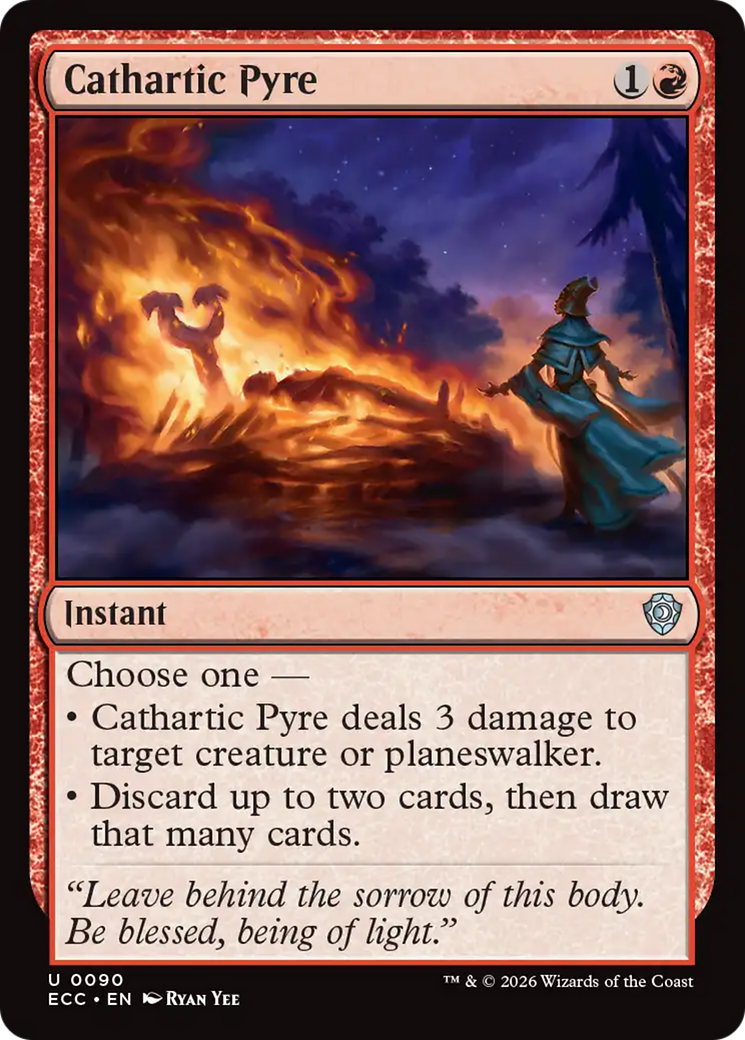 Cathartic Pyre [Lorwyn Eclipsed Commander] | Odin's Place