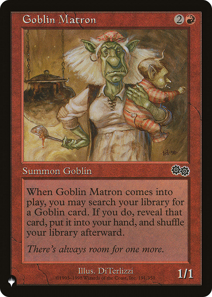 Goblin Matron (USG) [The List] | Dragon's Lair Comics and Fantasy Houston TX