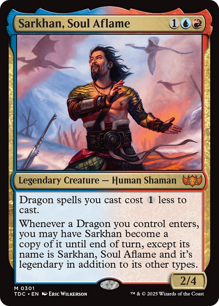 Sarkhan, Soul Aflame [Tarkir: Dragonstorm Commander] | Dragon's Lair Comics and Fantasy Houston TX