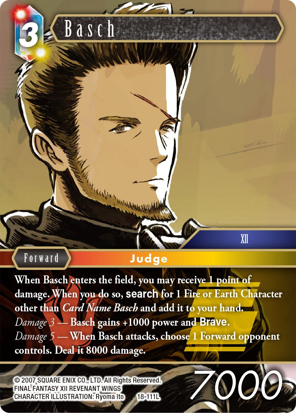 Basch [Resurgence of Power] | Dragon's Lair Comics and Fantasy Houston TX