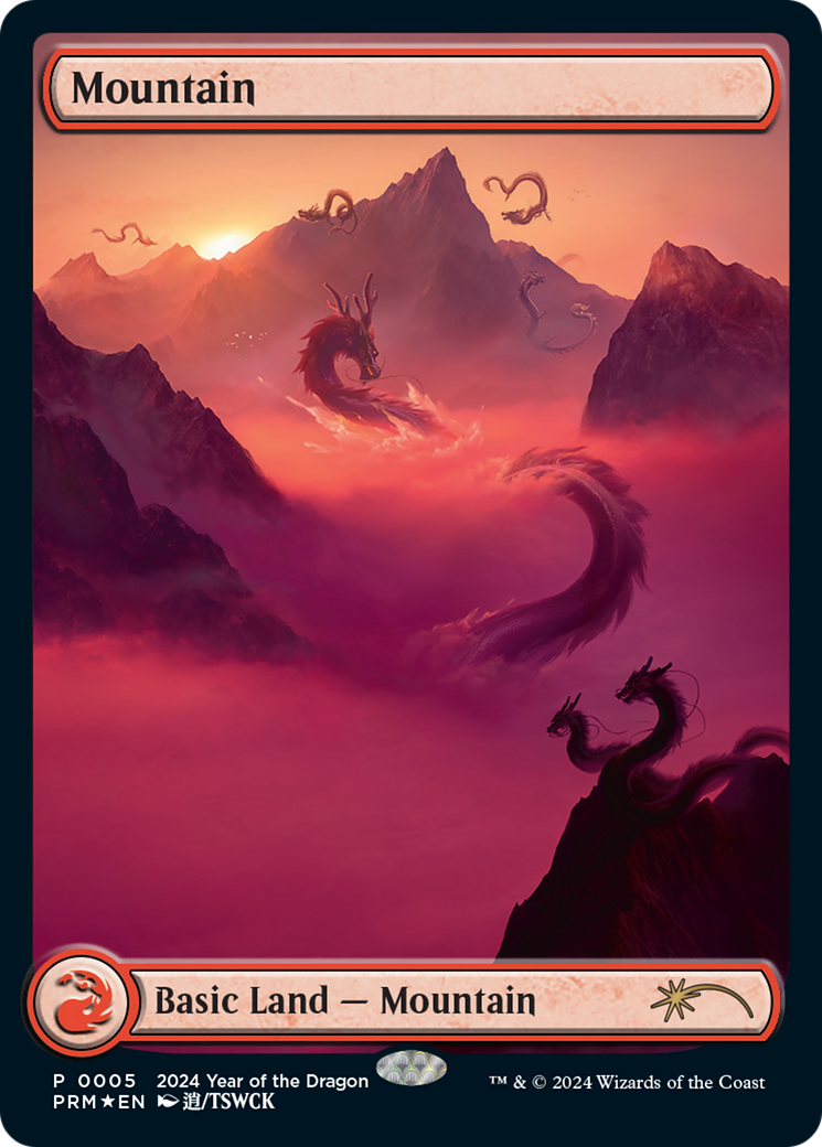 Mountain (Year of the Dragon 2024) [Standard Showdown Promos] | Dragon's Lair Comics and Fantasy Houston TX