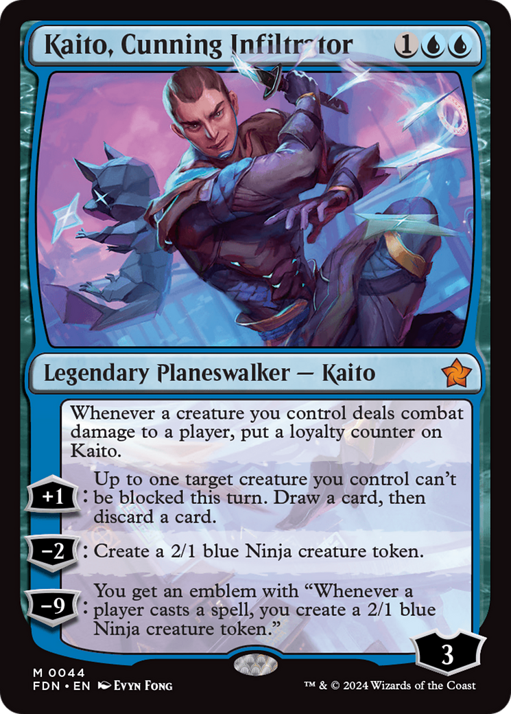 Kaito, Cunning Infiltrator [Foundations] | Dragon's Lair Comics and Fantasy Houston TX