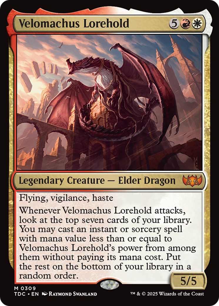 Velomachus Lorehold [Tarkir: Dragonstorm Commander] | Dragon's Lair Comics and Fantasy Houston TX