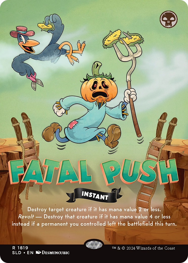 Fatal Push (1819) [Secret Lair Drop Series] | Dragon's Lair Comics and Fantasy Houston TX