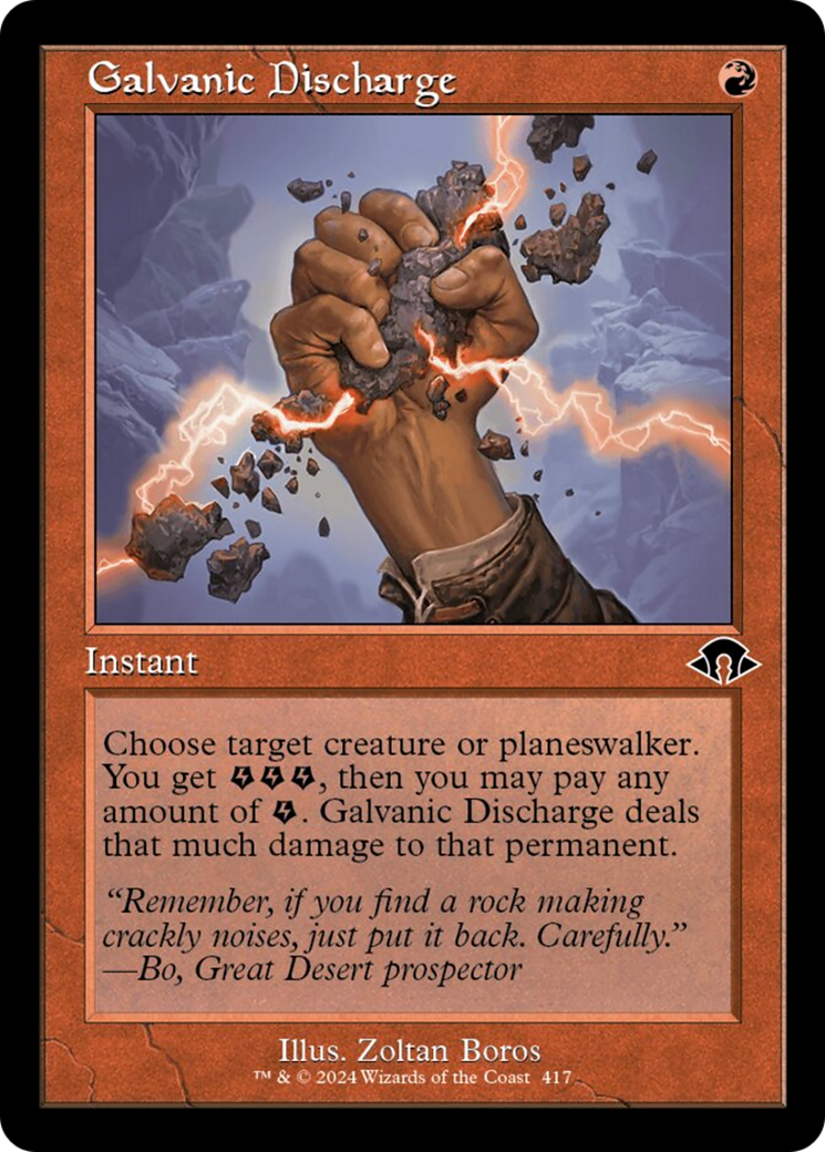 Galvanic Discharge (Retro) [Modern Horizons 3] | Dragon's Lair Comics and Fantasy Houston TX