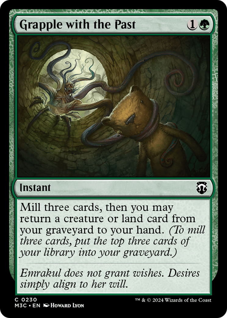 Grapple with the Past (Ripple Foil) [Modern Horizons 3 Commander] | Dragon's Lair Comics and Fantasy Houston TX