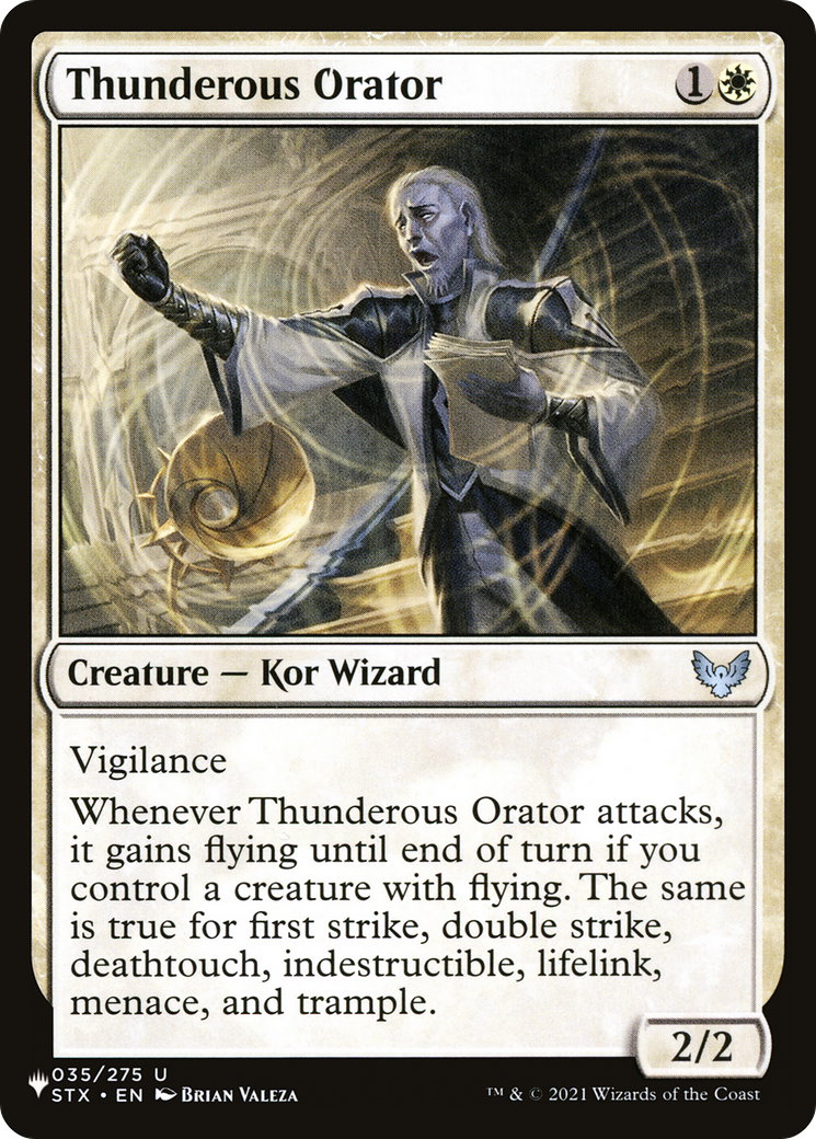 Thunderous Orator [The List] | Dragon's Lair Comics and Fantasy Houston TX