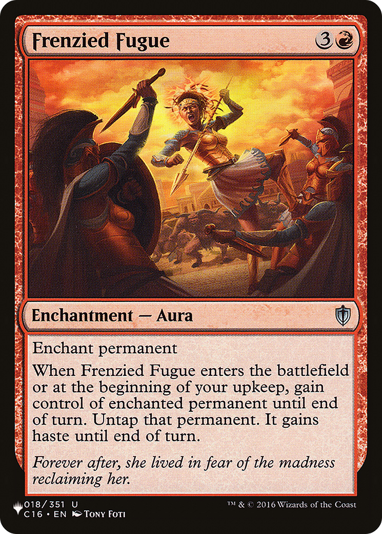 Frenzied Fugue [The List] | Dragon's Lair Comics and Fantasy Houston TX