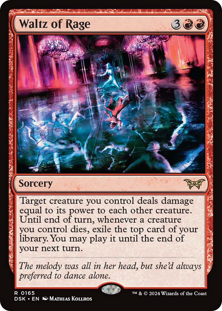 Waltz of Rage [Duskmourn: House of Horror] | Dragon's Lair Comics and Fantasy Houston TX