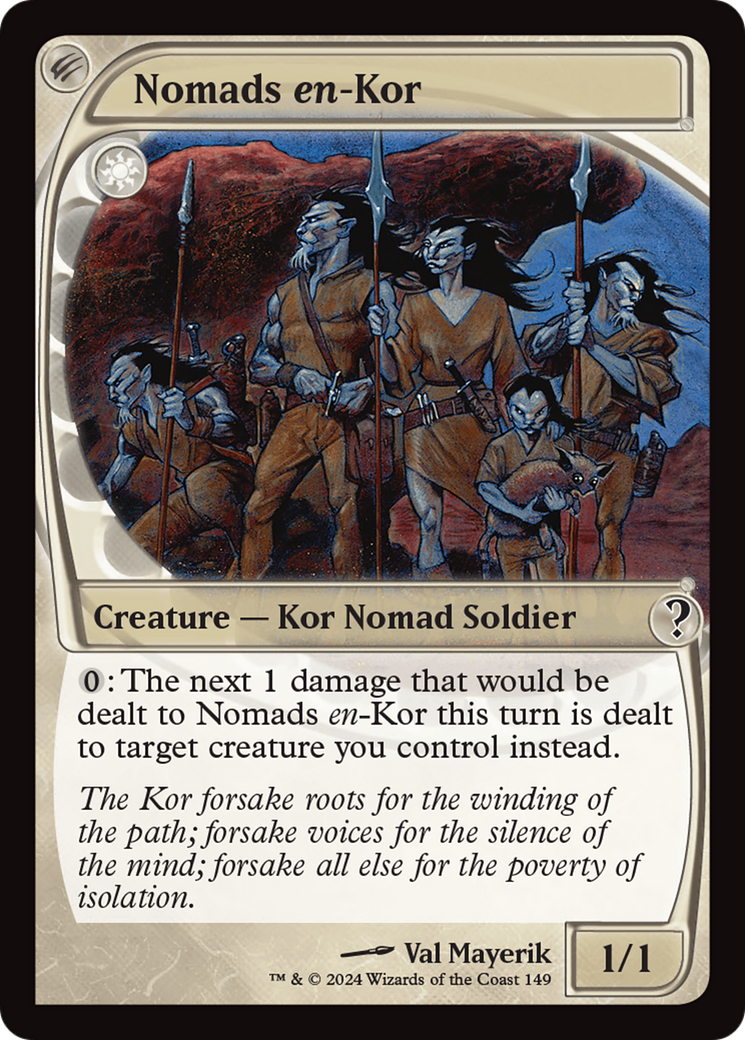 Nomads en-Kor (Future Sight) [Mystery Booster 2] | Dragon's Lair Comics and Fantasy Houston TX