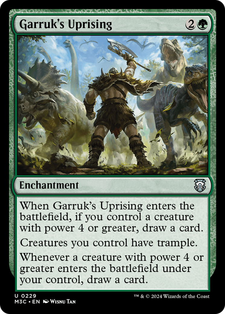 Garruk, Apex Predator [Modern Horizons 3 Commander] | Dragon's Lair Comics and Fantasy Houston TX