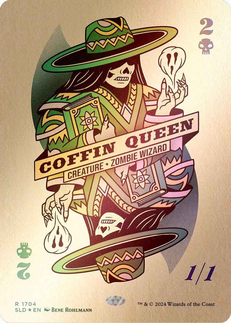 Coffin Queen (Rainbow Foil) [Secret Lair Drop Series] | Dragon's Lair Comics and Fantasy Houston TX