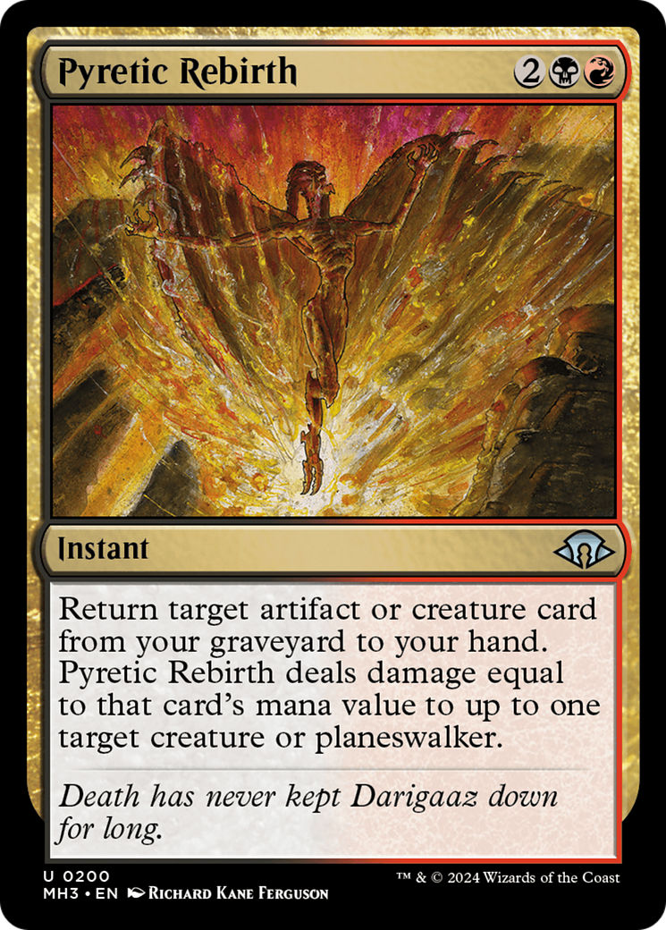 Pyretic Rebirth [Modern Horizons 3] | Dragon's Lair Comics and Fantasy Houston TX